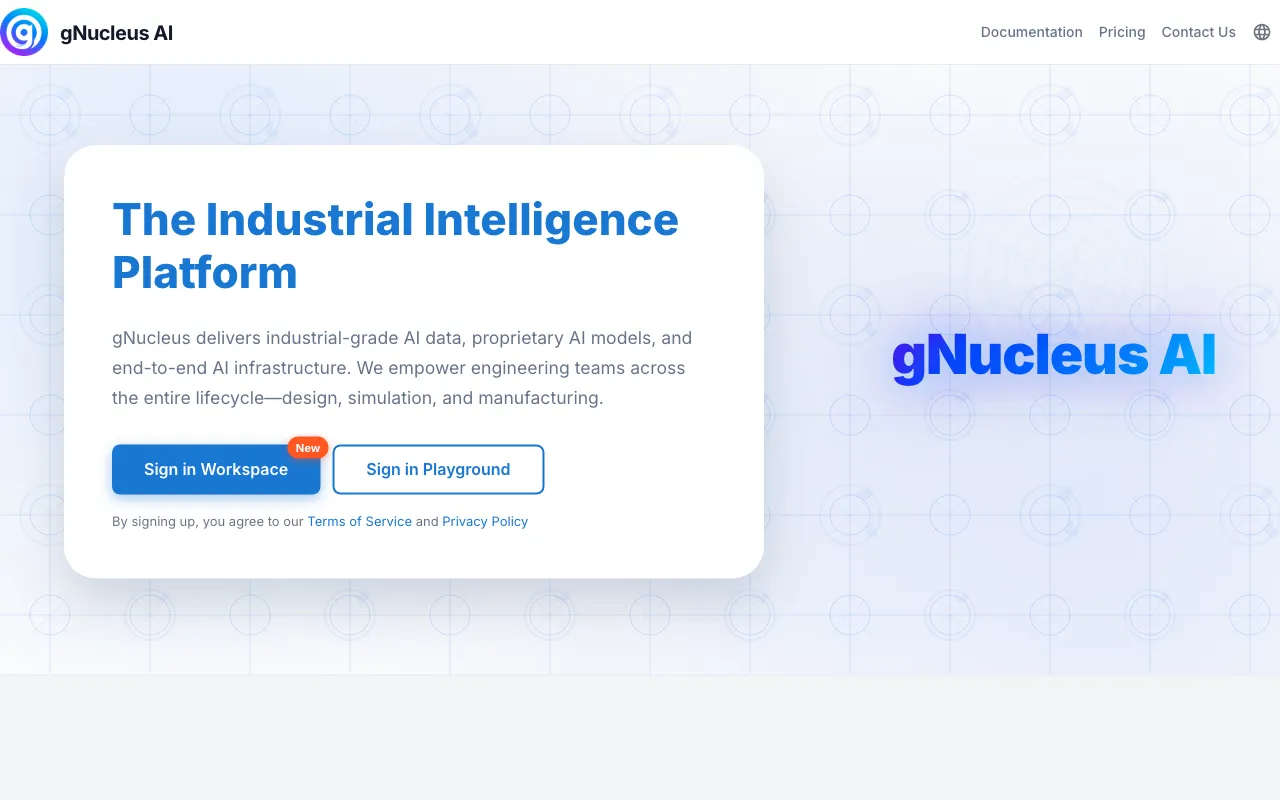 gNucleus AI — preview screenshot