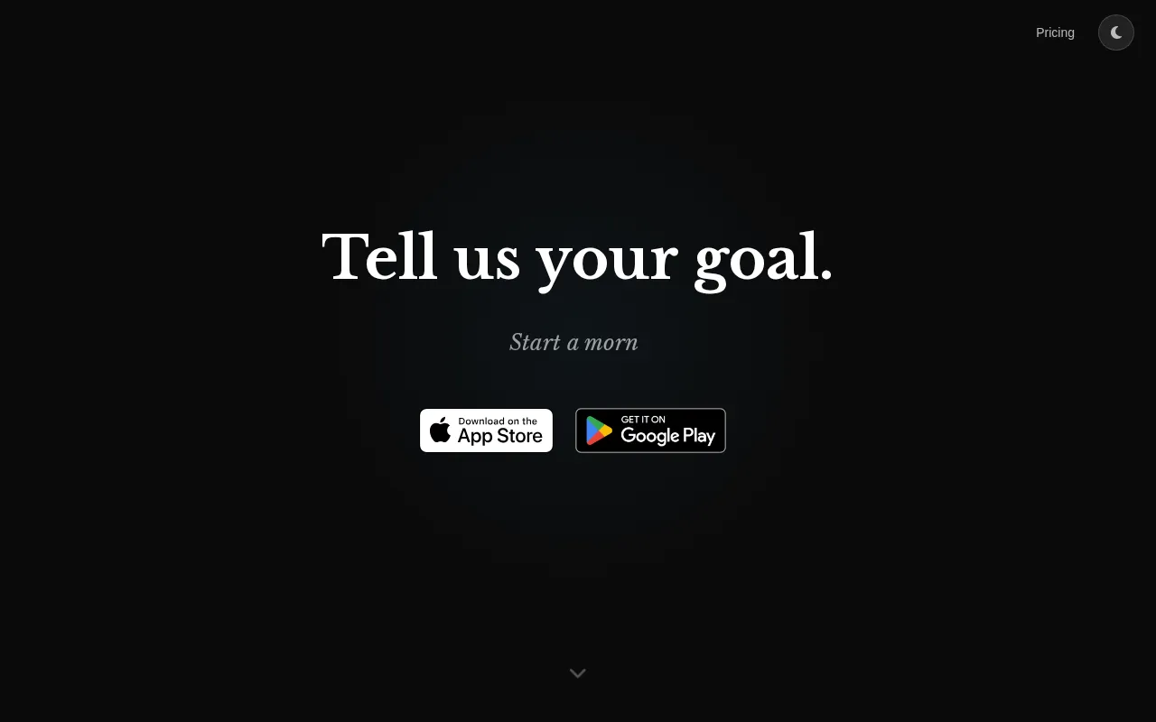 Goals — preview screenshot
