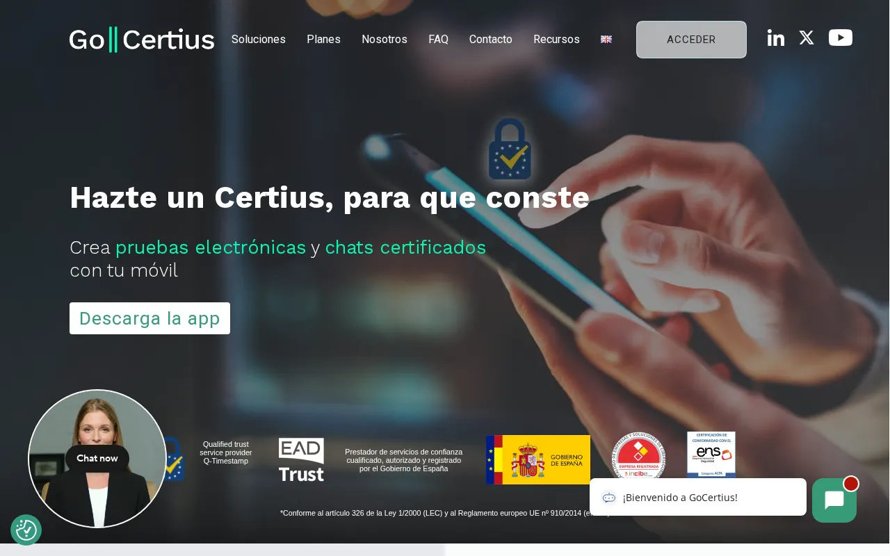 Gocertius — preview screenshot