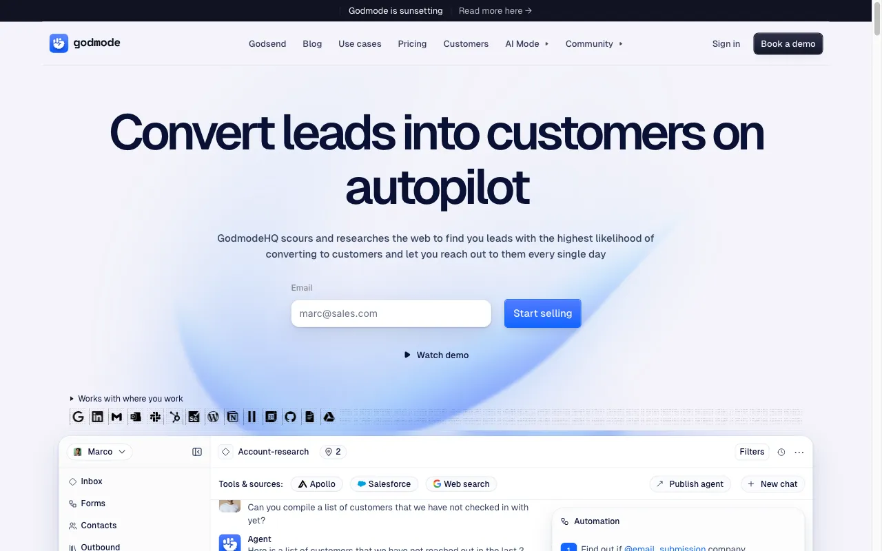 GodmodeHQ ✊ — preview screenshot