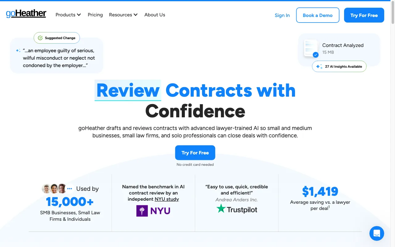 goHeather — preview screenshot
