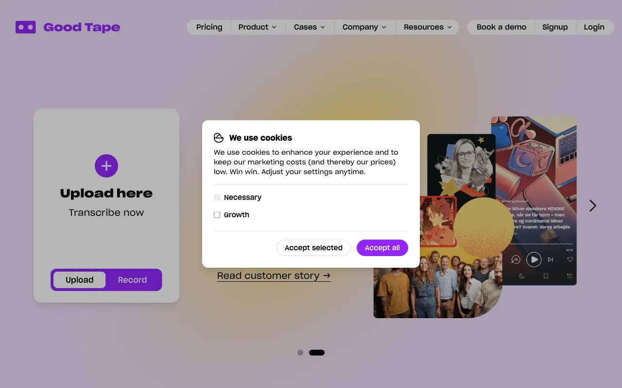 Good Tape — preview screenshot