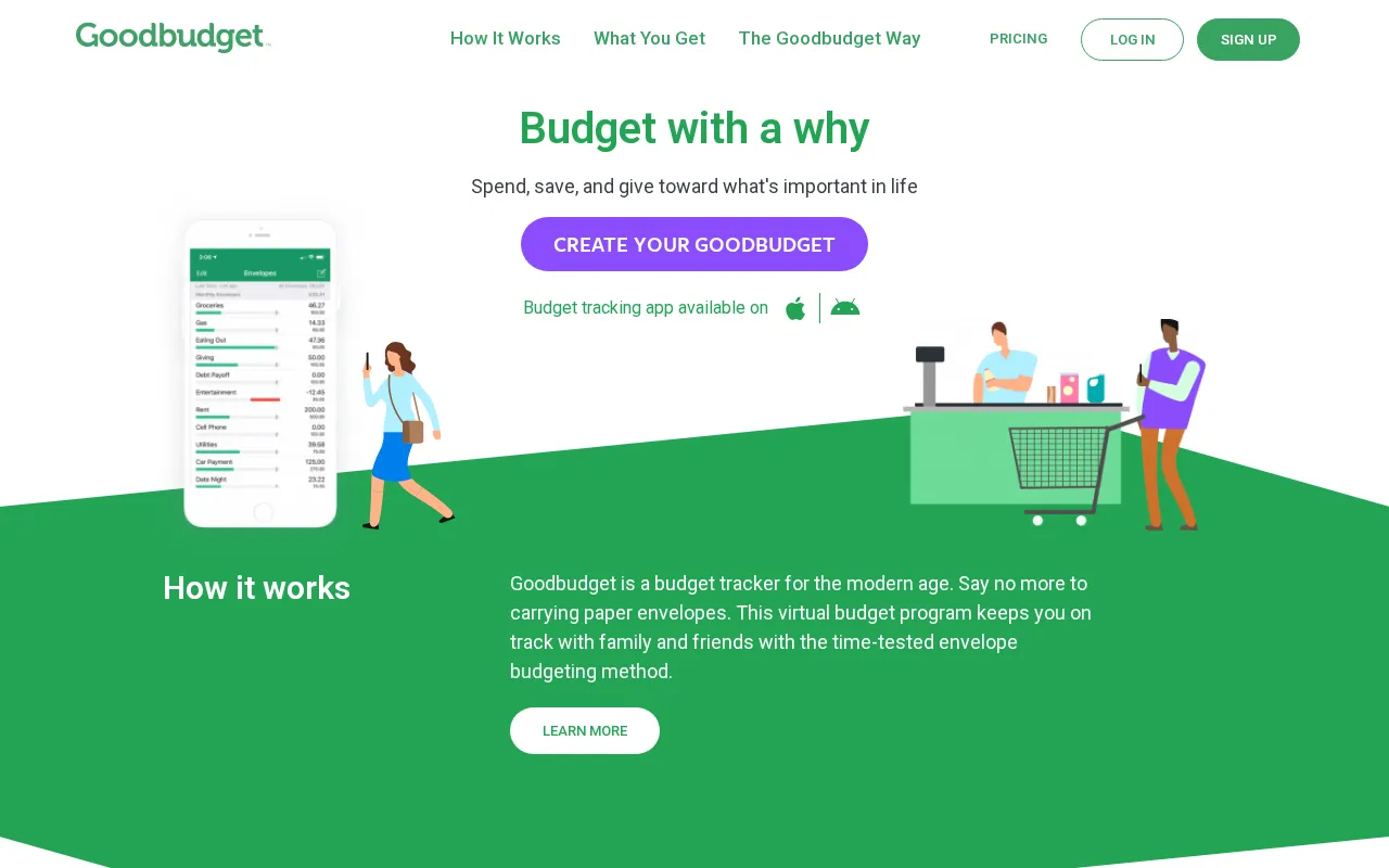 GoodBudget — preview screenshot