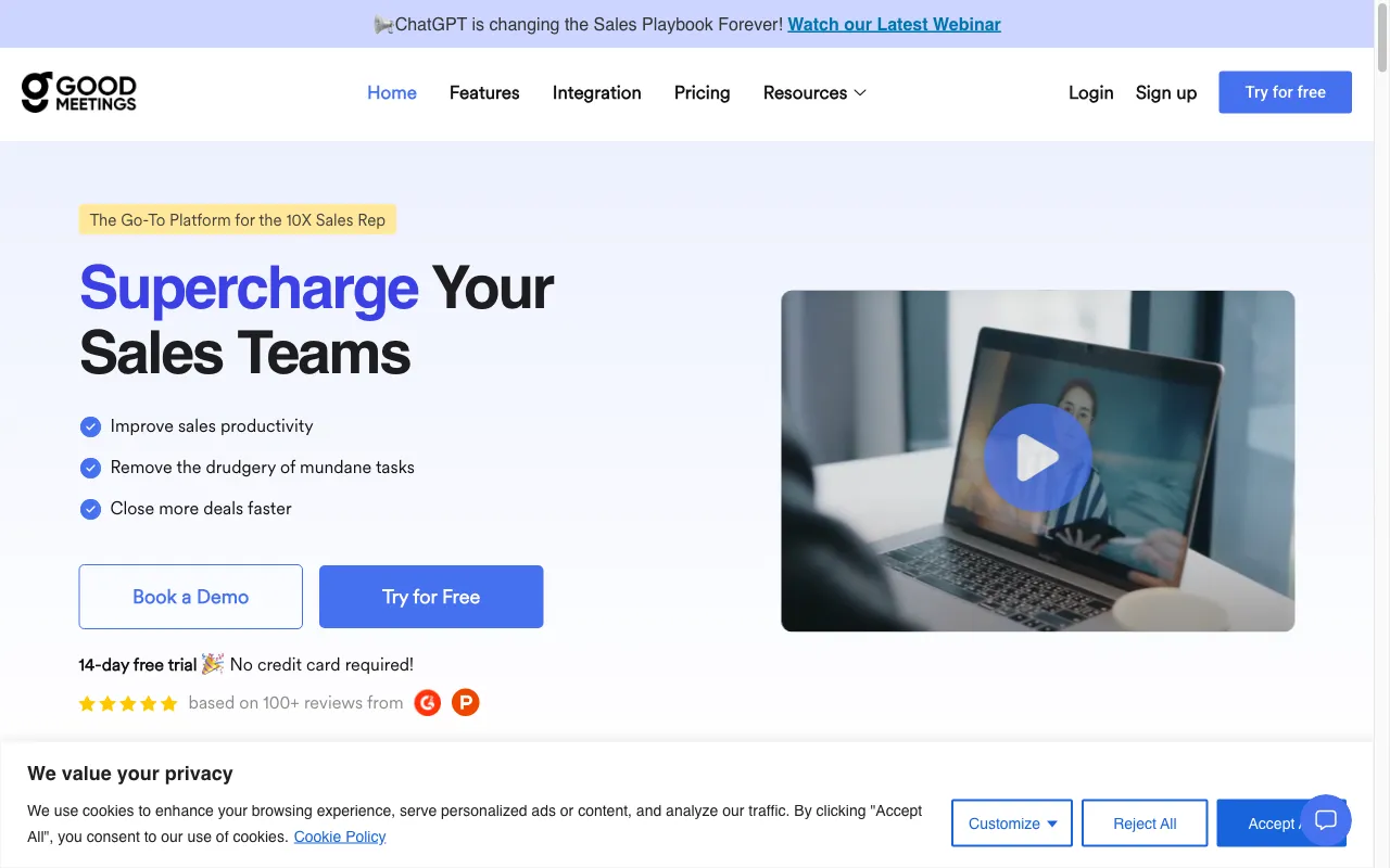 Goodmeetings — preview screenshot