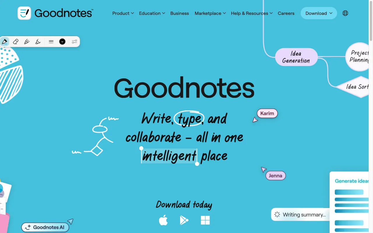Goodnotes — preview screenshot