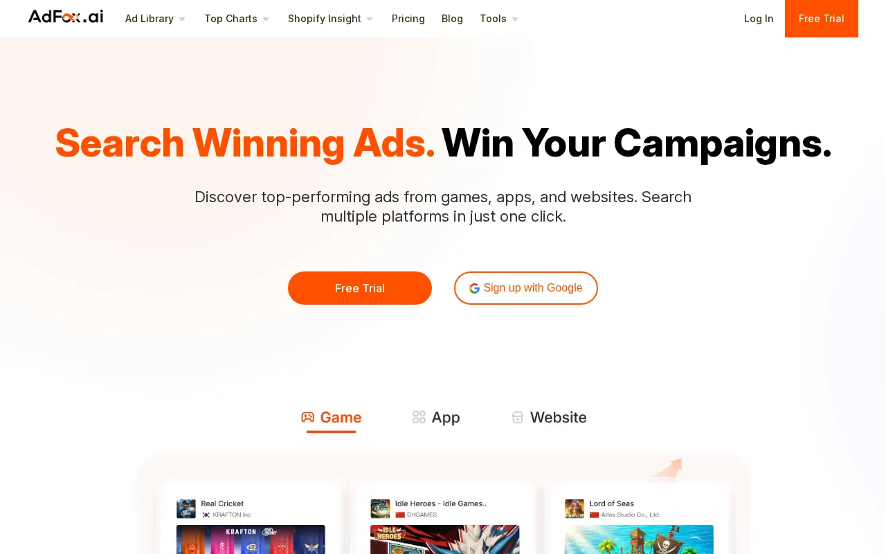 AdFox (formerly GoodsFox) — preview screenshot