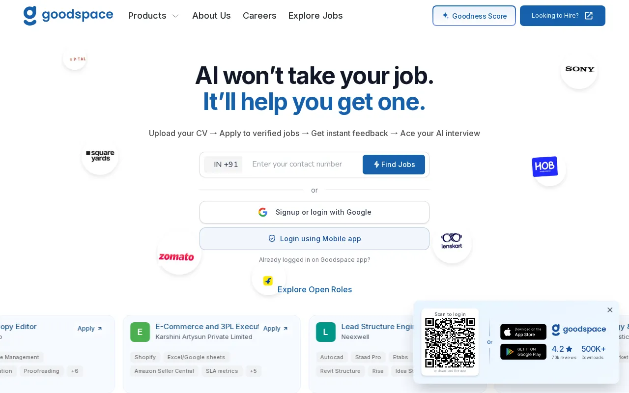 GoodSpace — preview screenshot