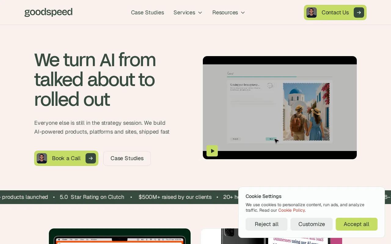 Goodspeed — preview screenshot