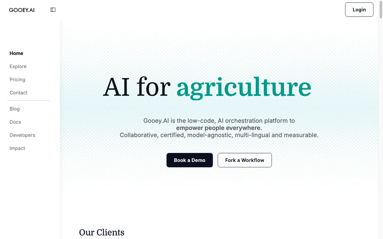 Gooey.AI — preview screenshot