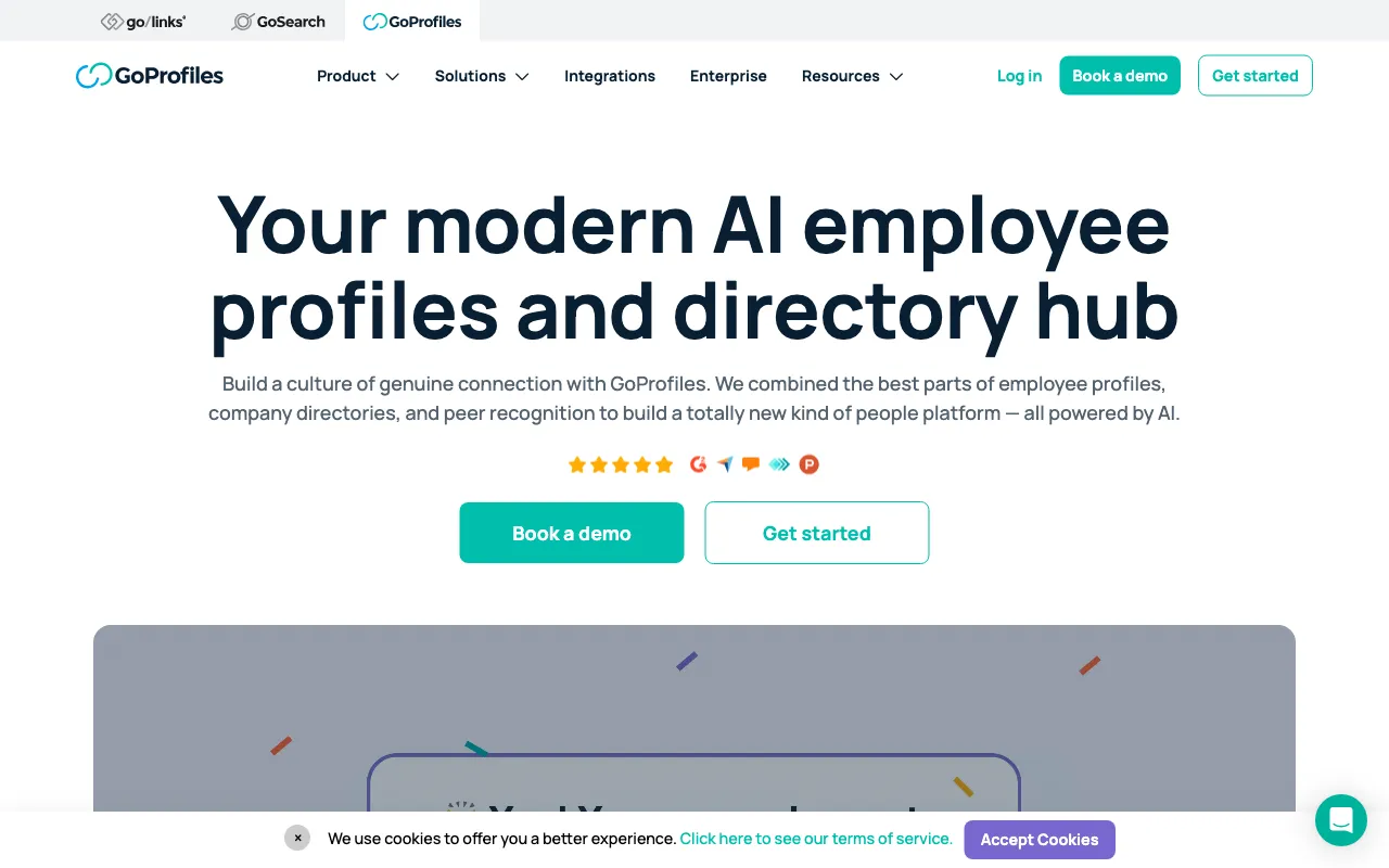 GoProfiles — preview screenshot