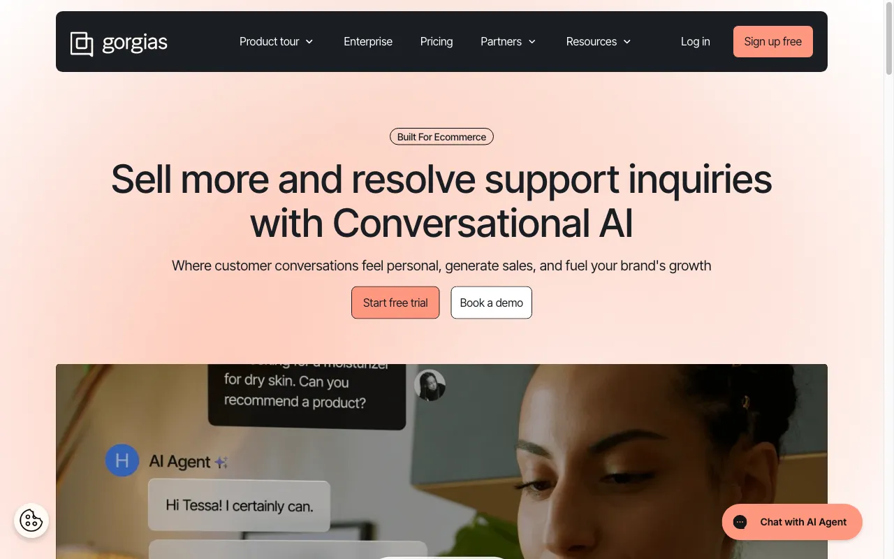 Gorgias — preview screenshot