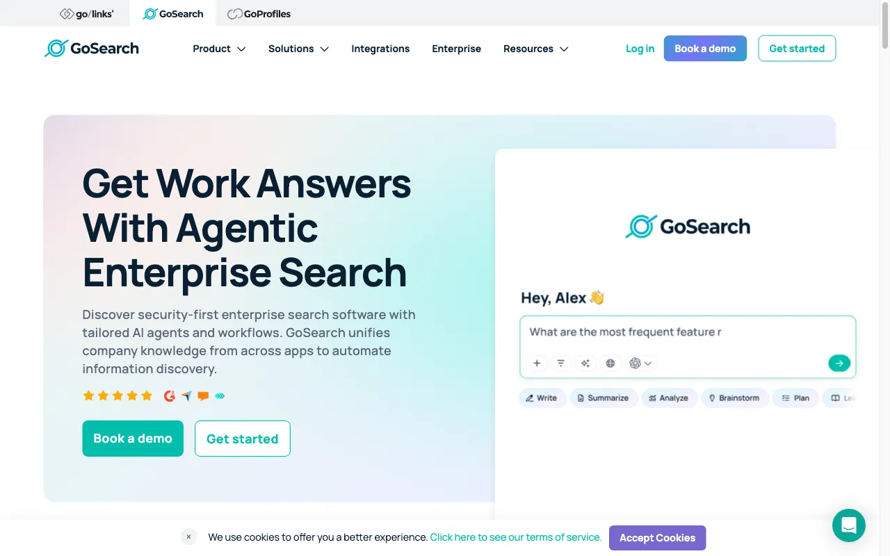 GoSearch — preview screenshot