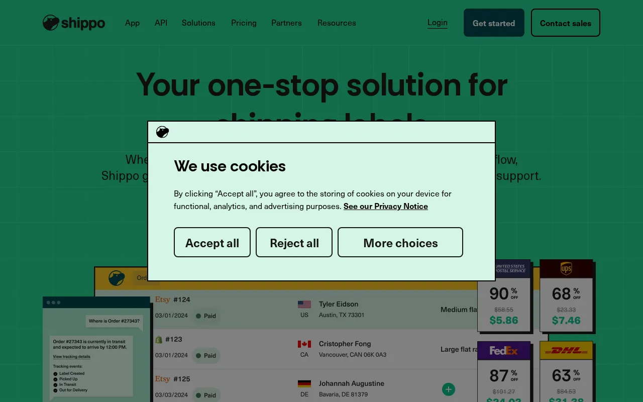 Goshippo — preview screenshot