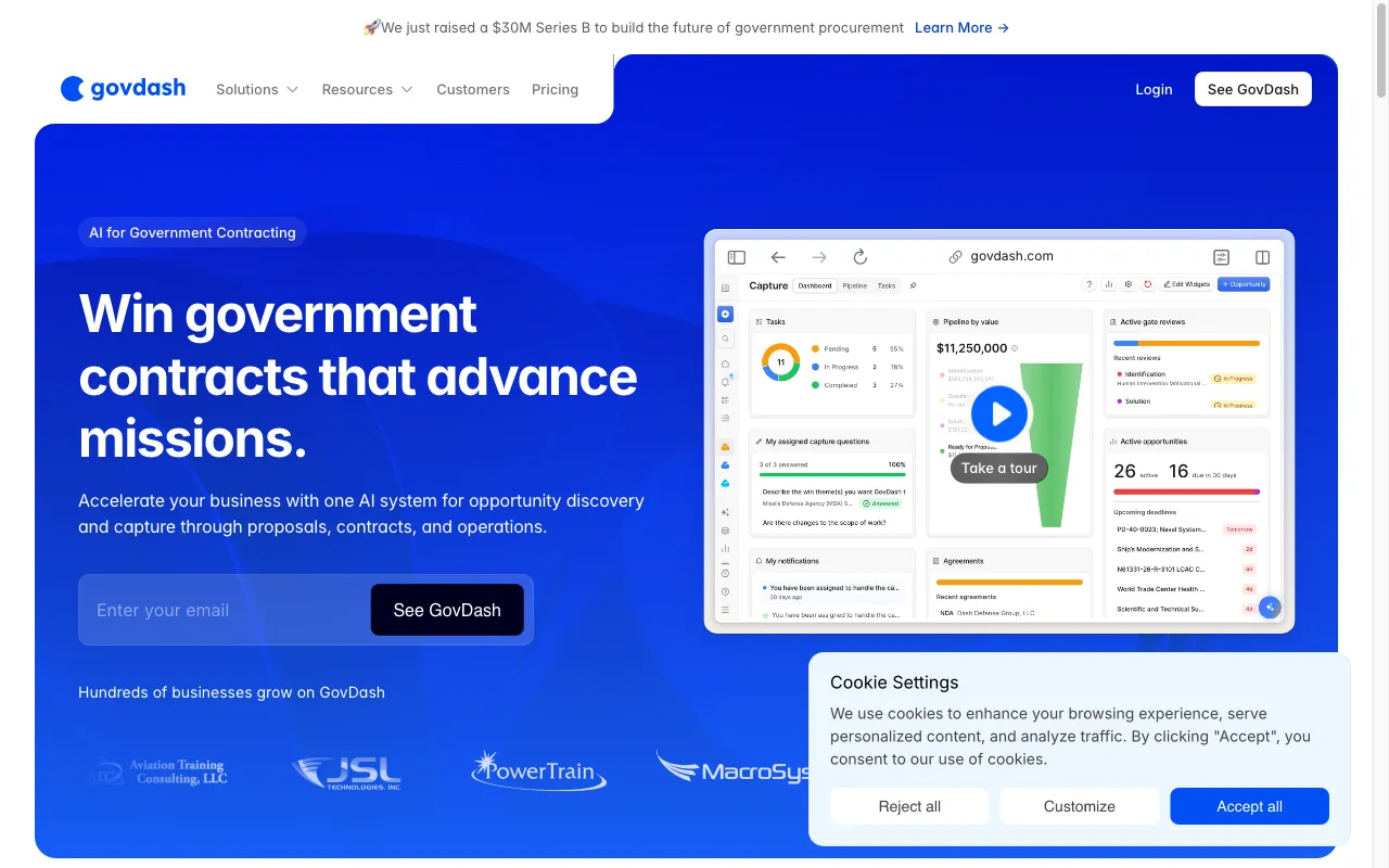GovDash — preview screenshot