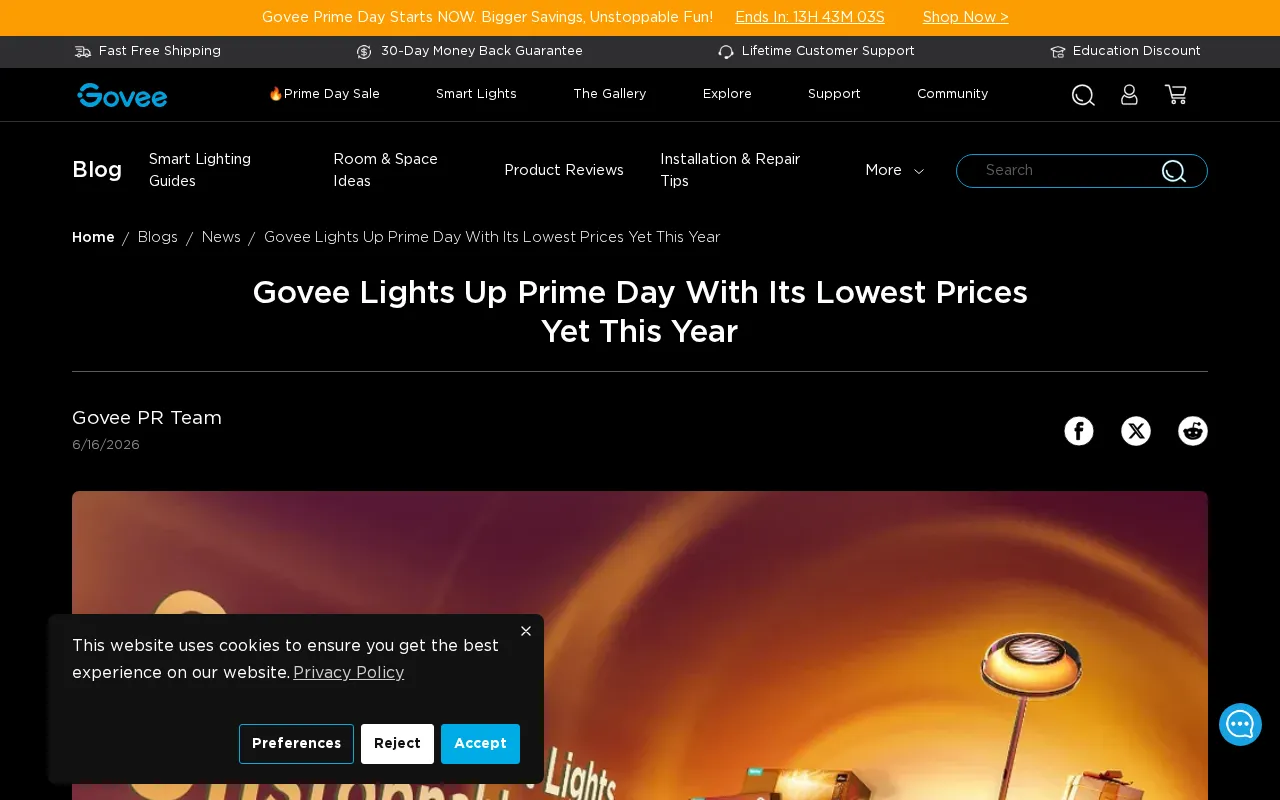Govee — pricing page