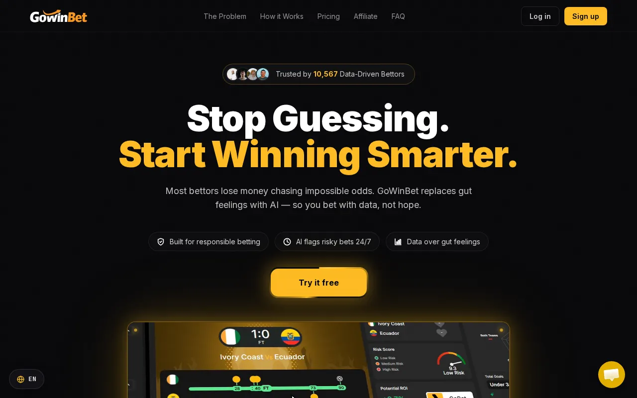 GoWinBet — preview screenshot