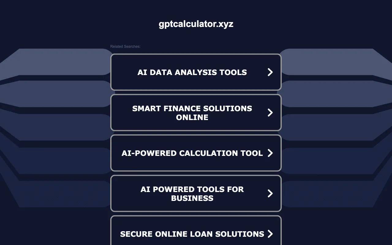 GPT Calculator — preview screenshot