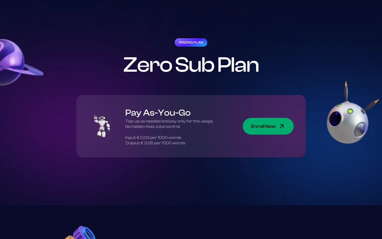 GPT-EW — pricing page