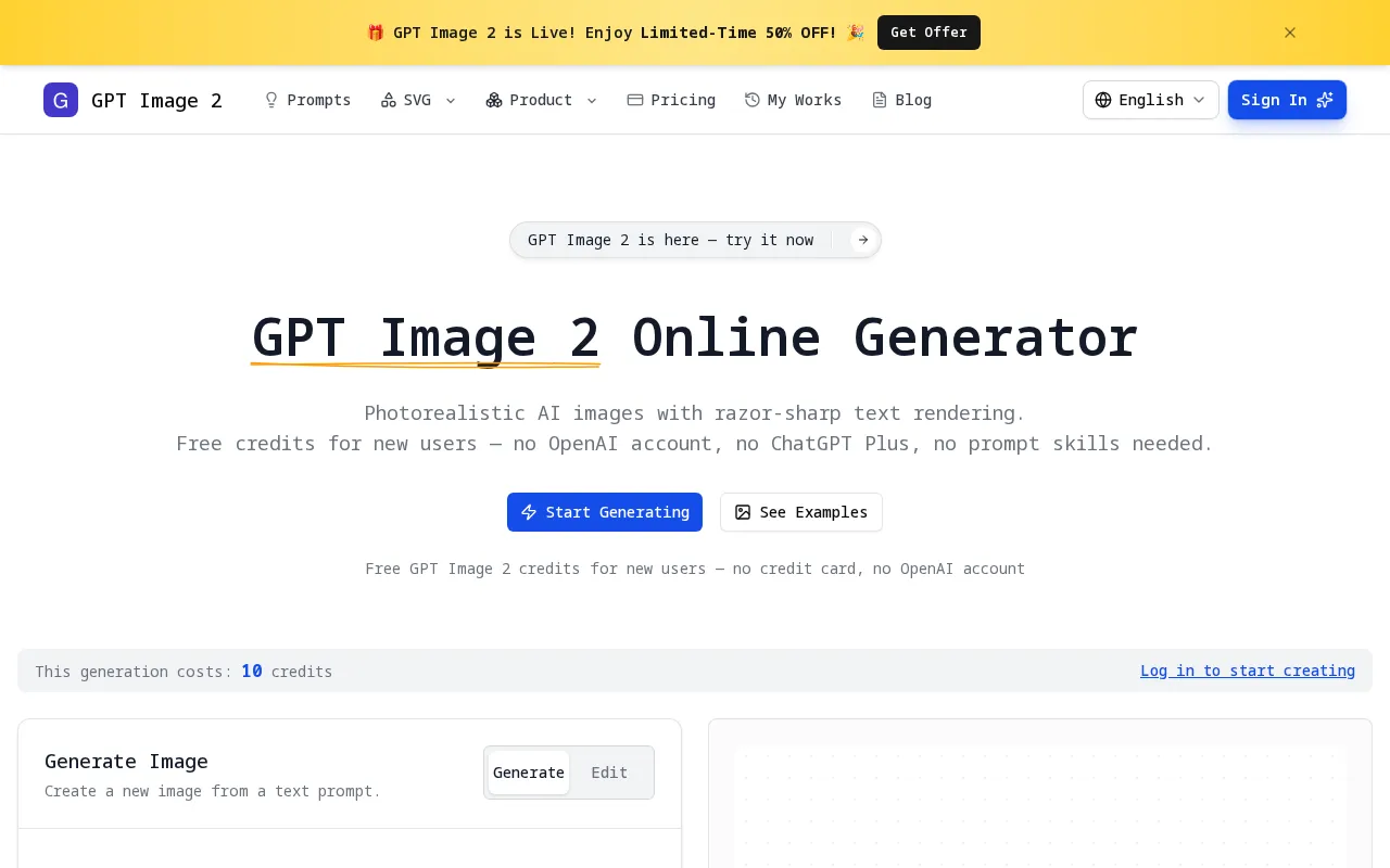 GPT Image 2 — preview screenshot
