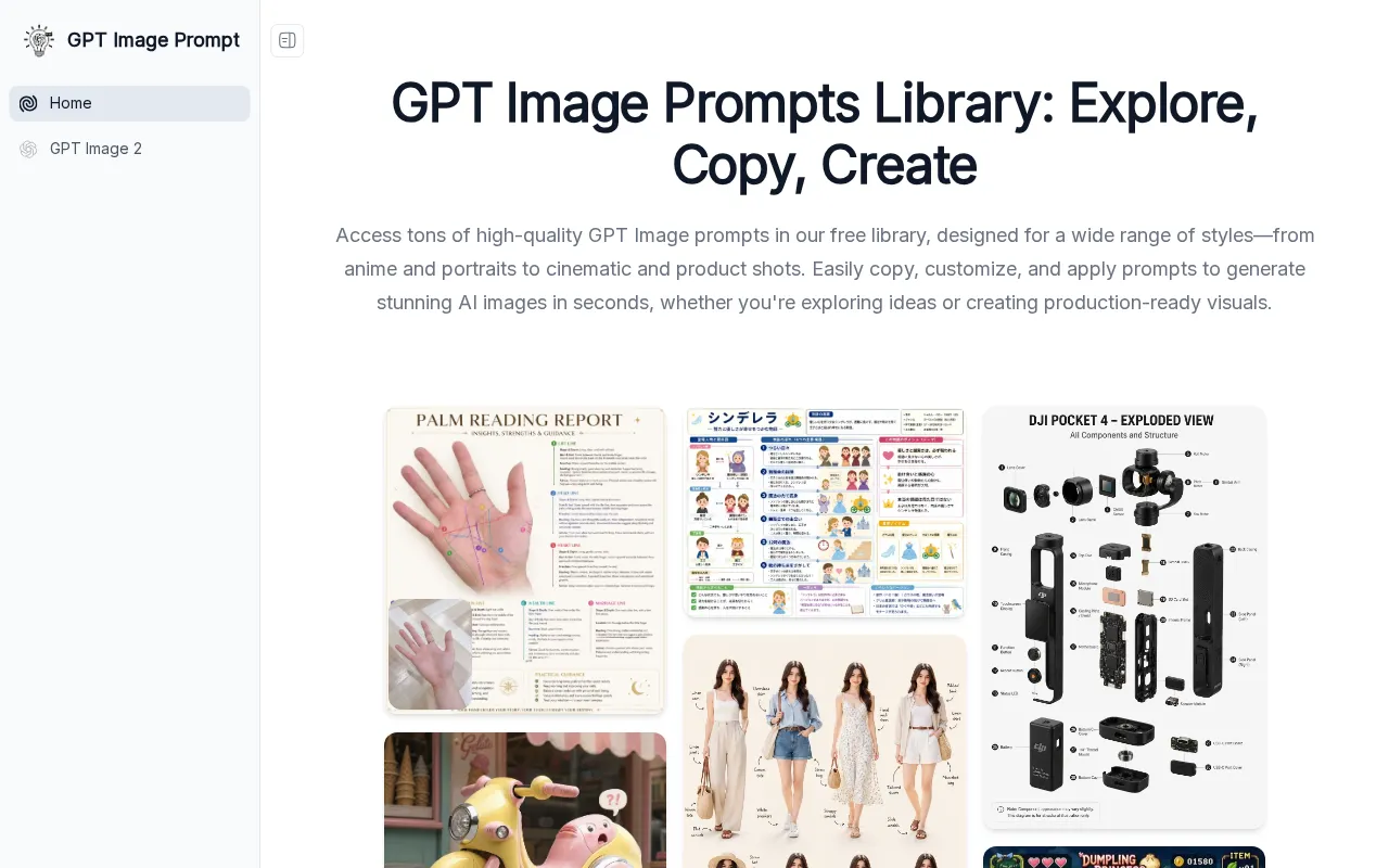 GPT Image Prompt — preview screenshot
