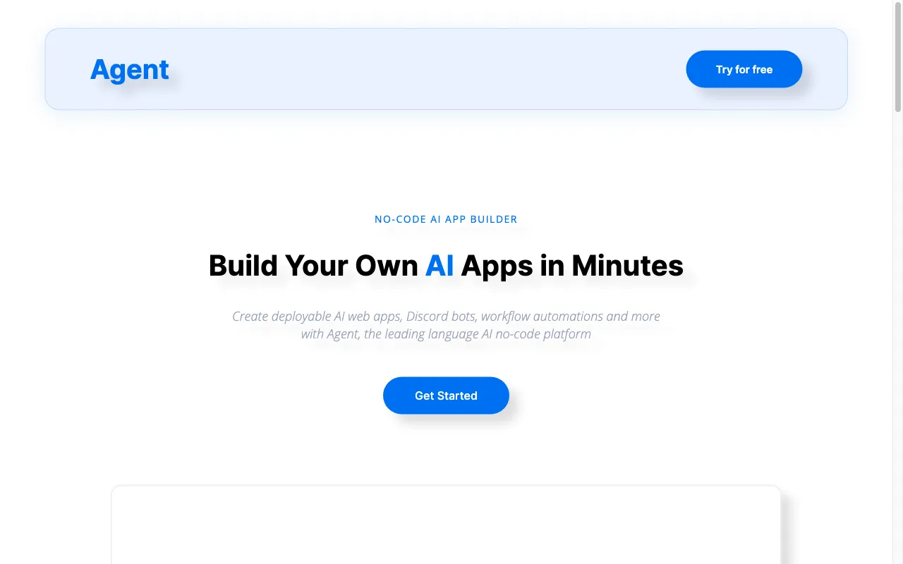 GPTAgent — preview screenshot