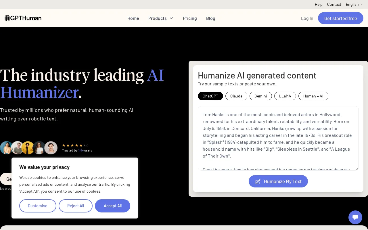 Gpthuman — preview screenshot