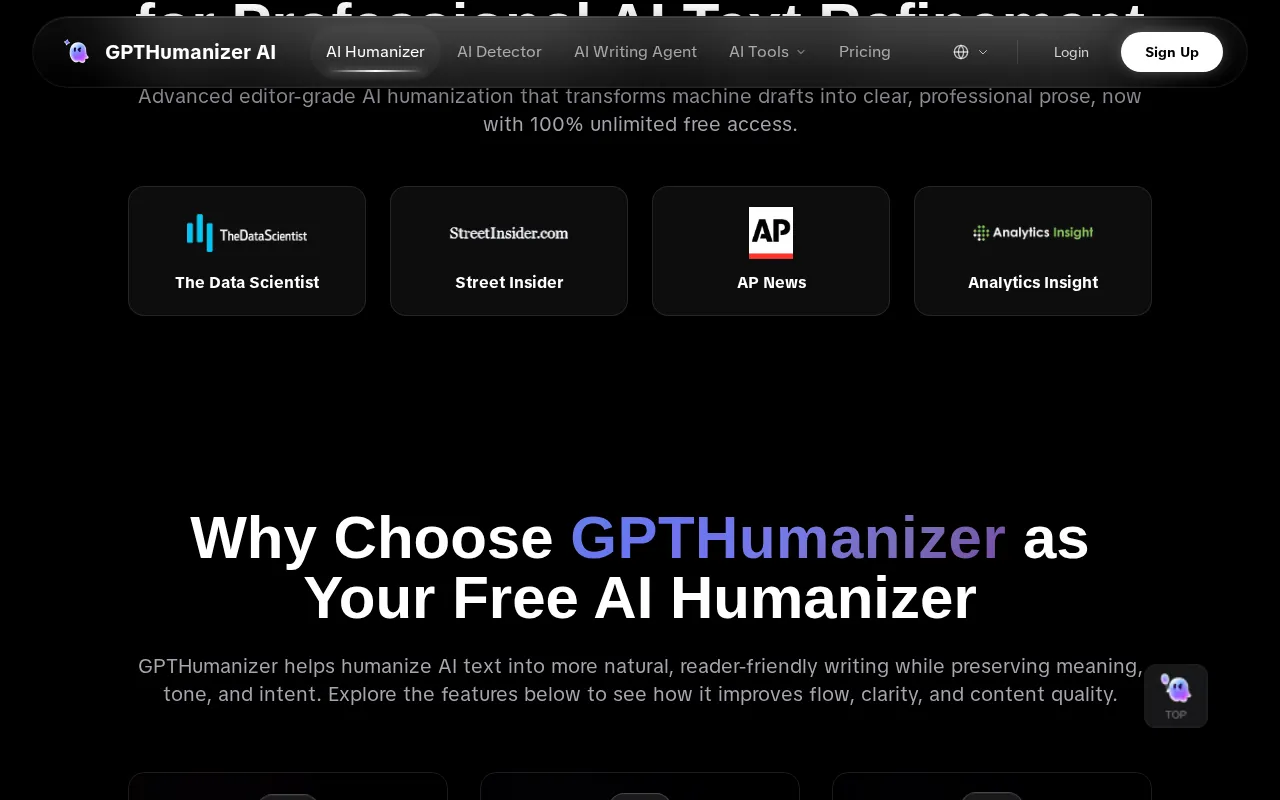 GPTHumanizer — preview screenshot