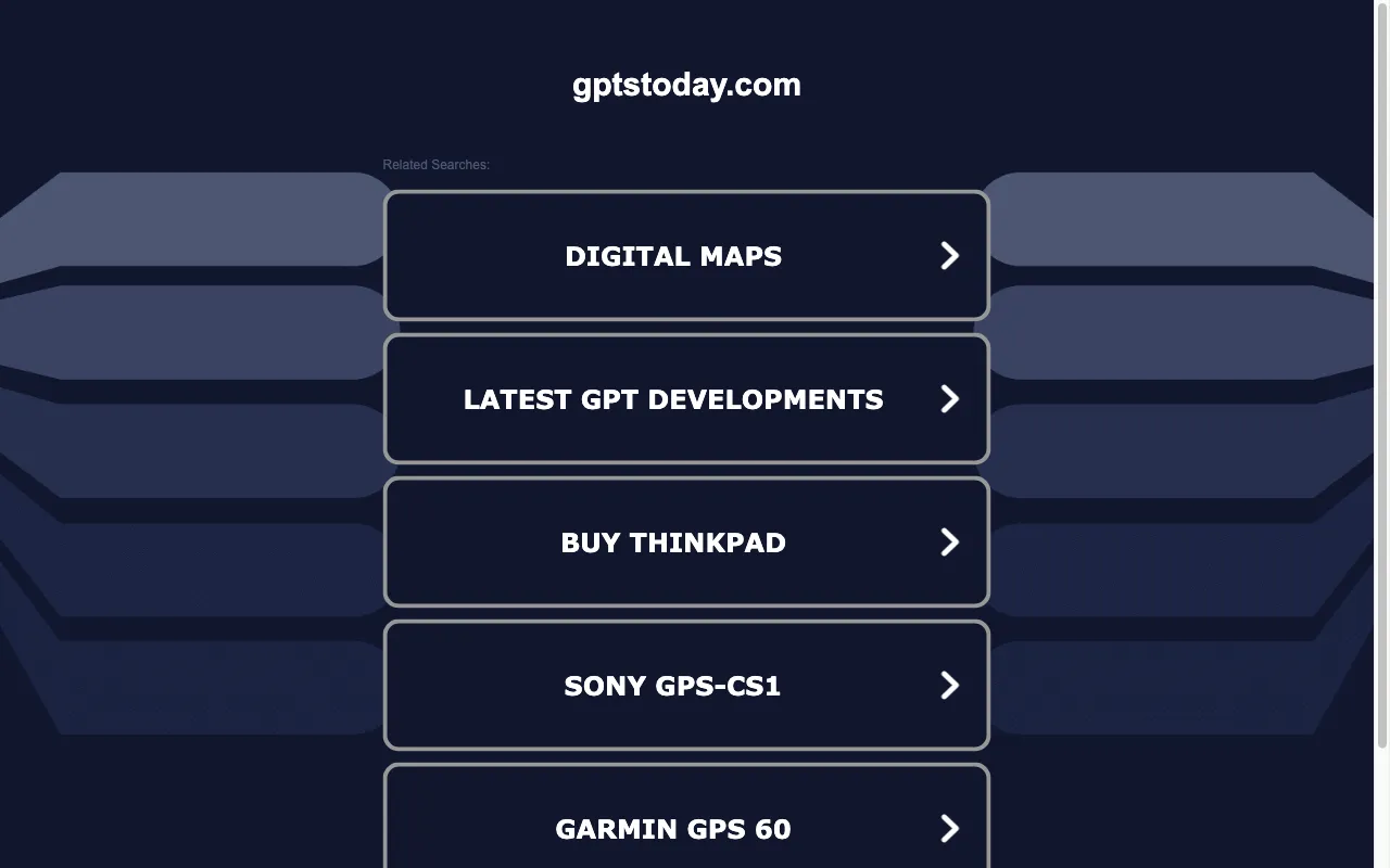GPTs Today — preview screenshot