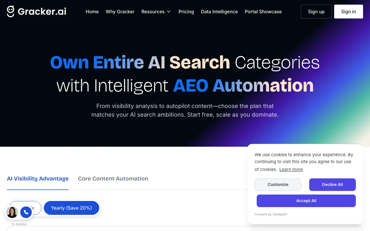 GrackerAI — pricing page