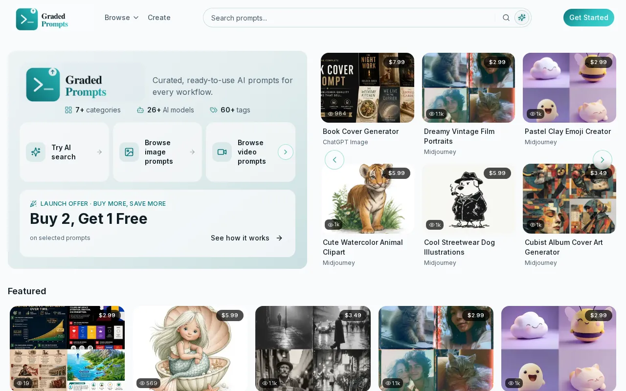 Graded Prompts — preview screenshot