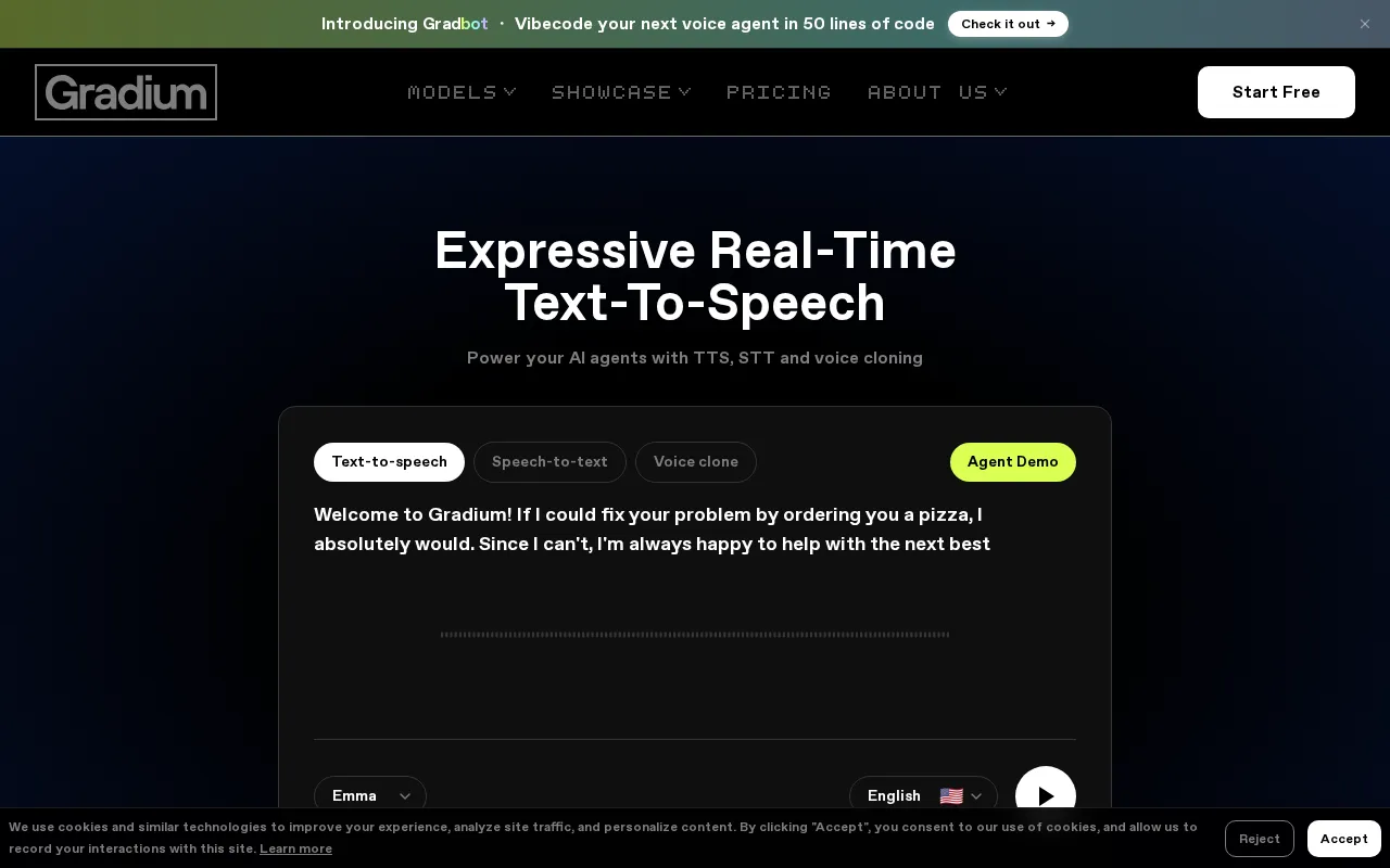Gradium — preview screenshot