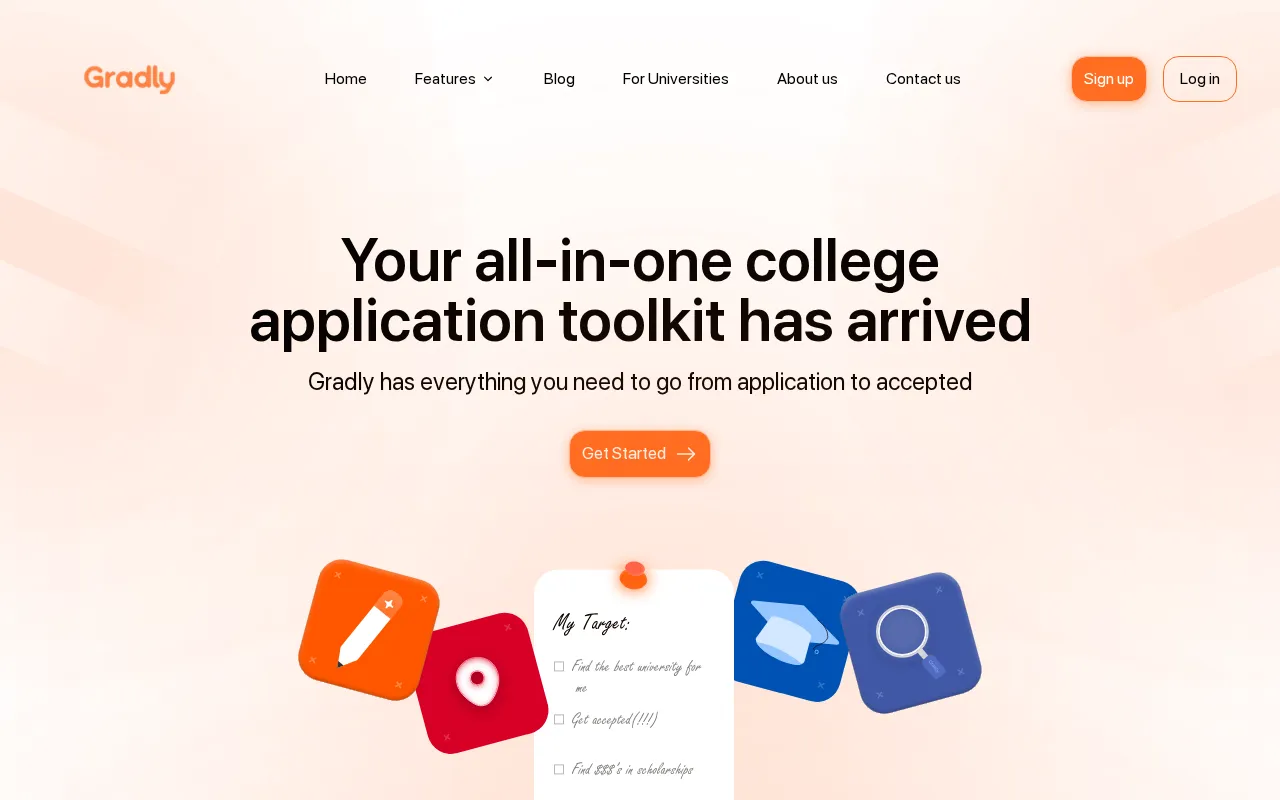 Gradly — pricing page