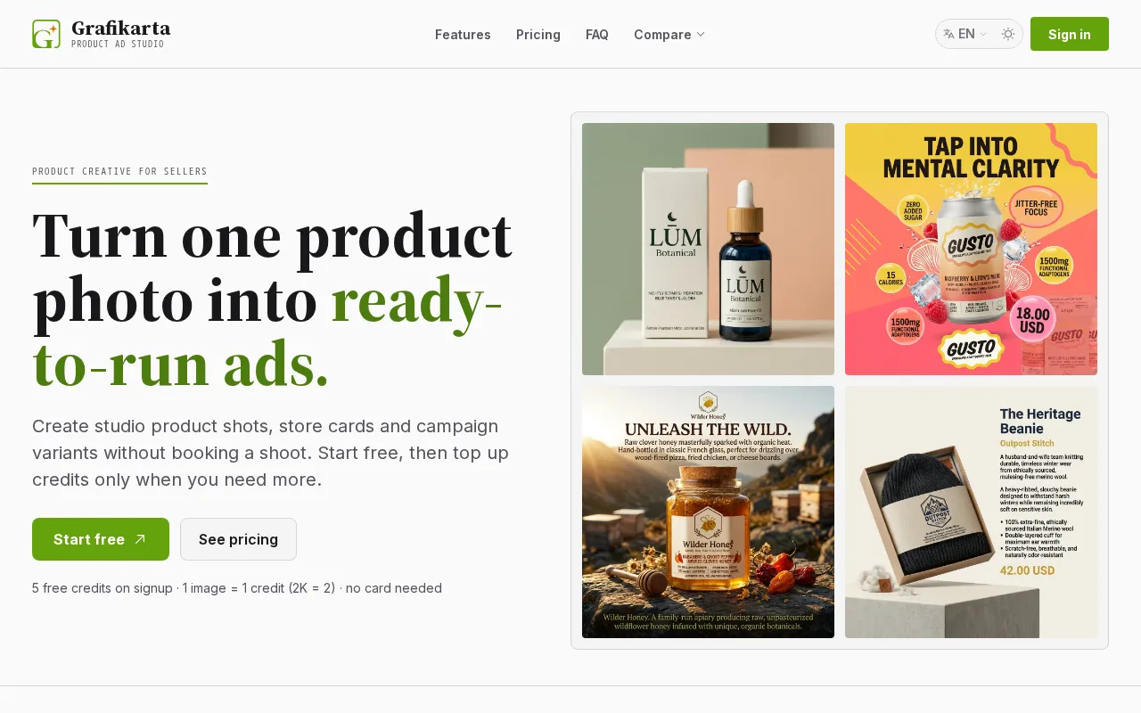 Grafikarta — preview screenshot