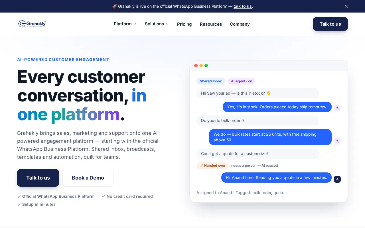 Grahakly — preview screenshot