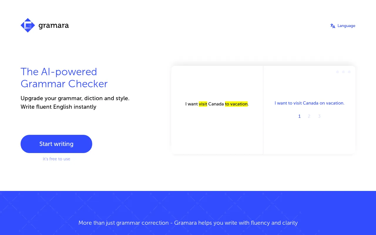 Gramara — preview screenshot