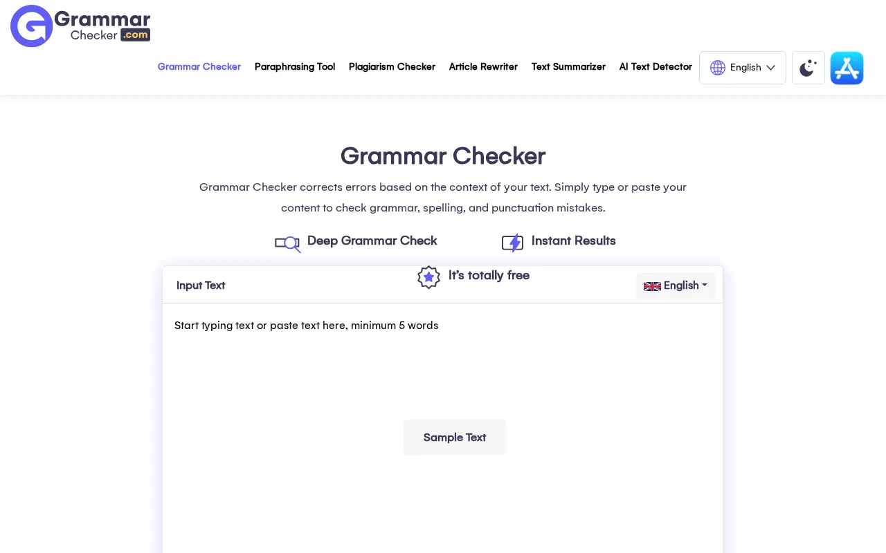Grammar Checker — preview screenshot