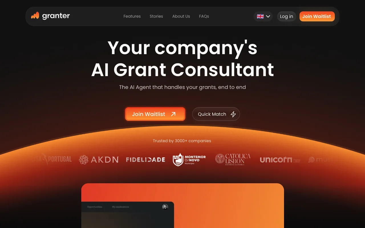 Granter.ai — preview screenshot
