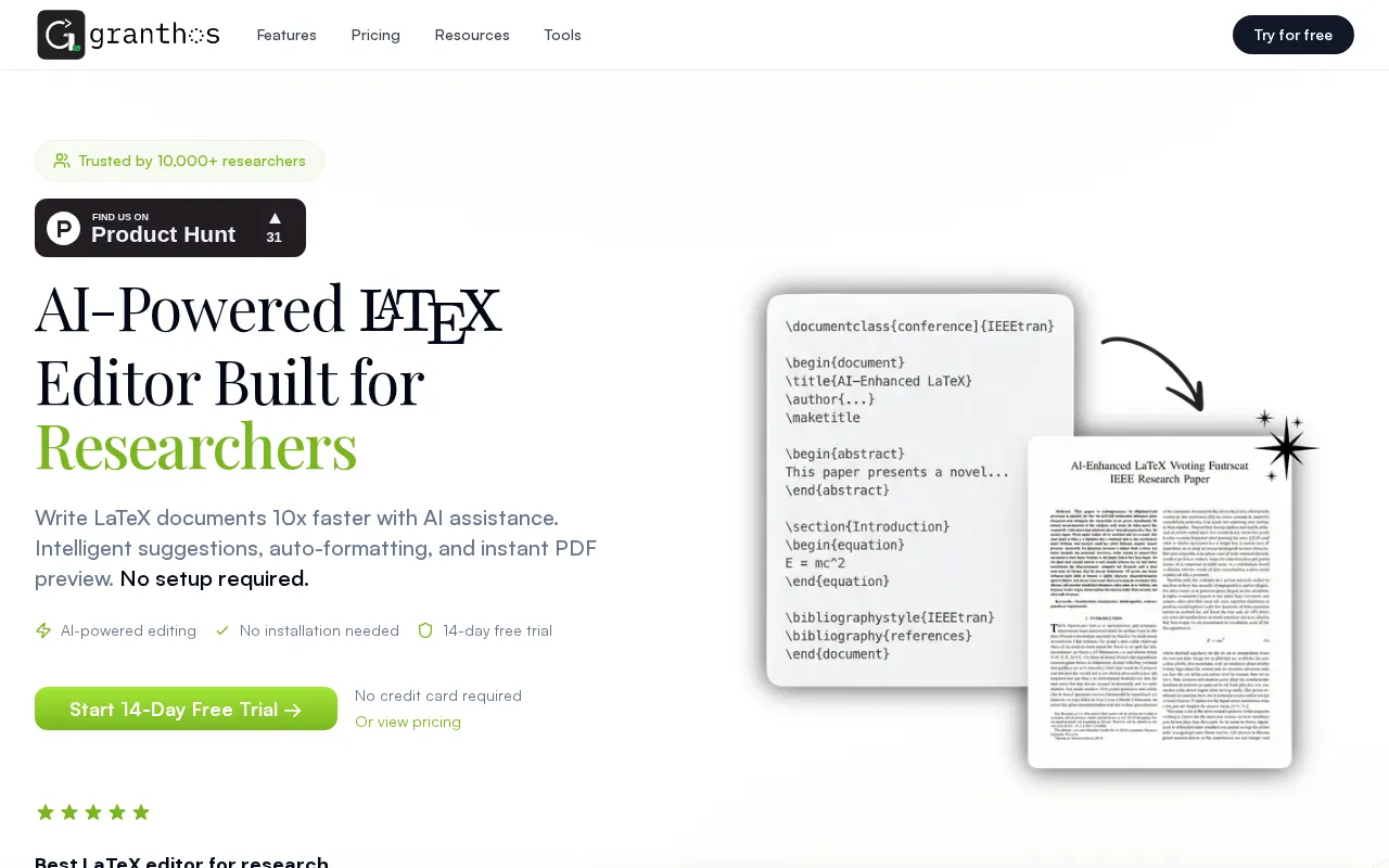 granthOS — preview screenshot