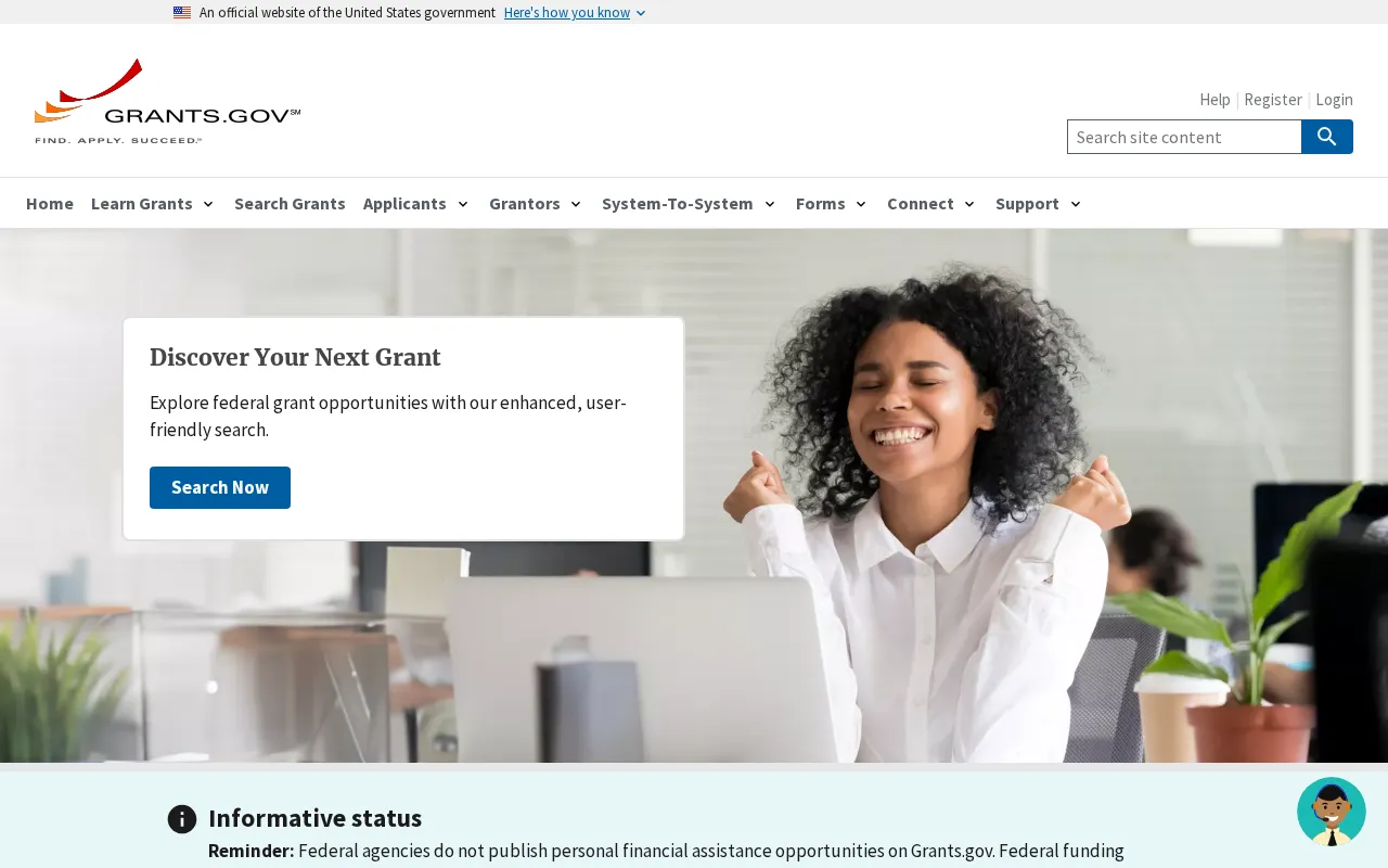 Grants — preview screenshot