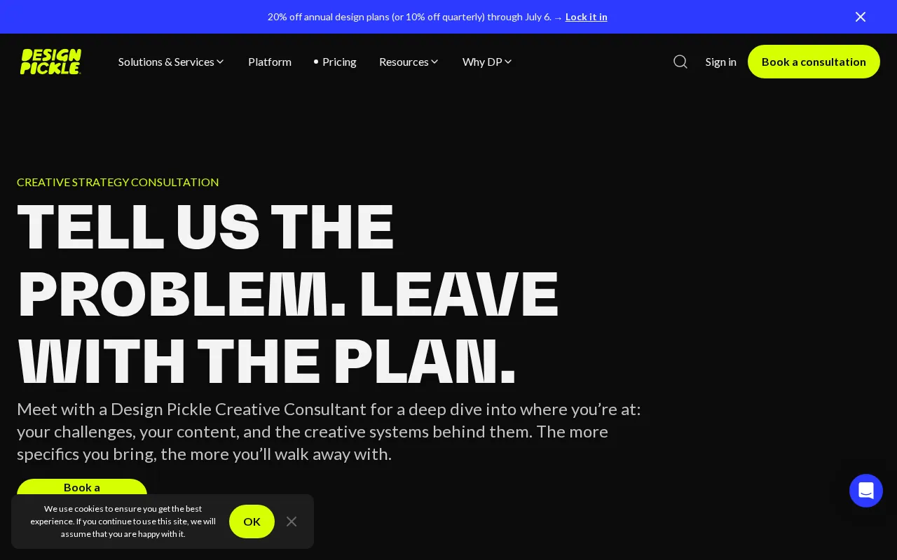 Graphic Design Rooted in Quality & Experience | Design Pickle — pricing page