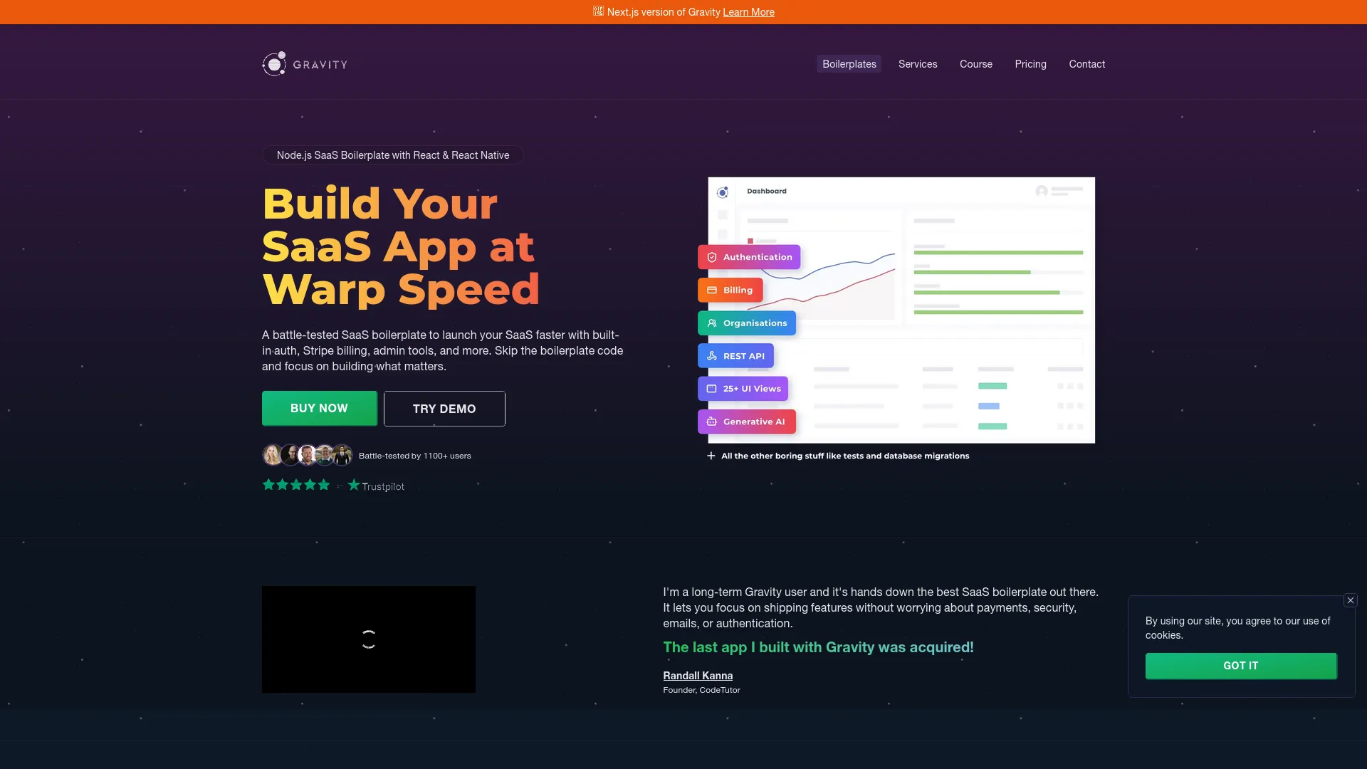 Gravity — preview screenshot