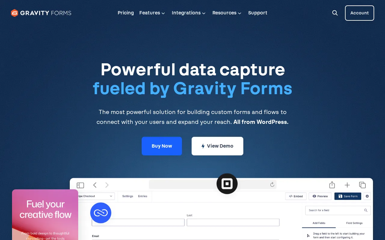 Gravity Forms — preview screenshot