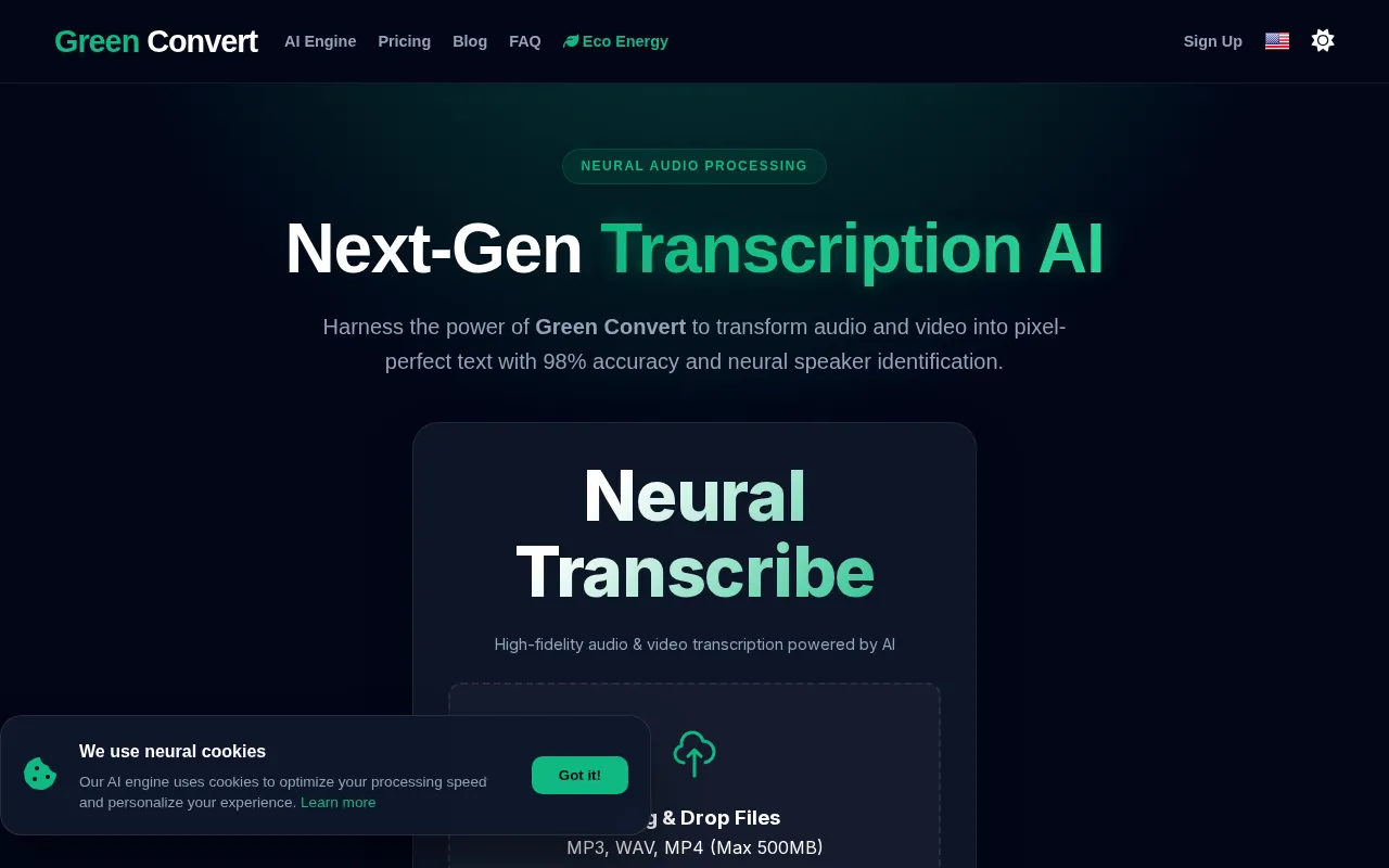 GreenConvert — preview screenshot