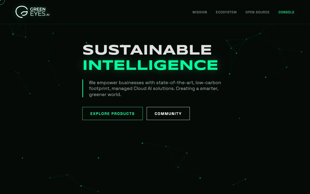 GreenEyes.AI — preview screenshot