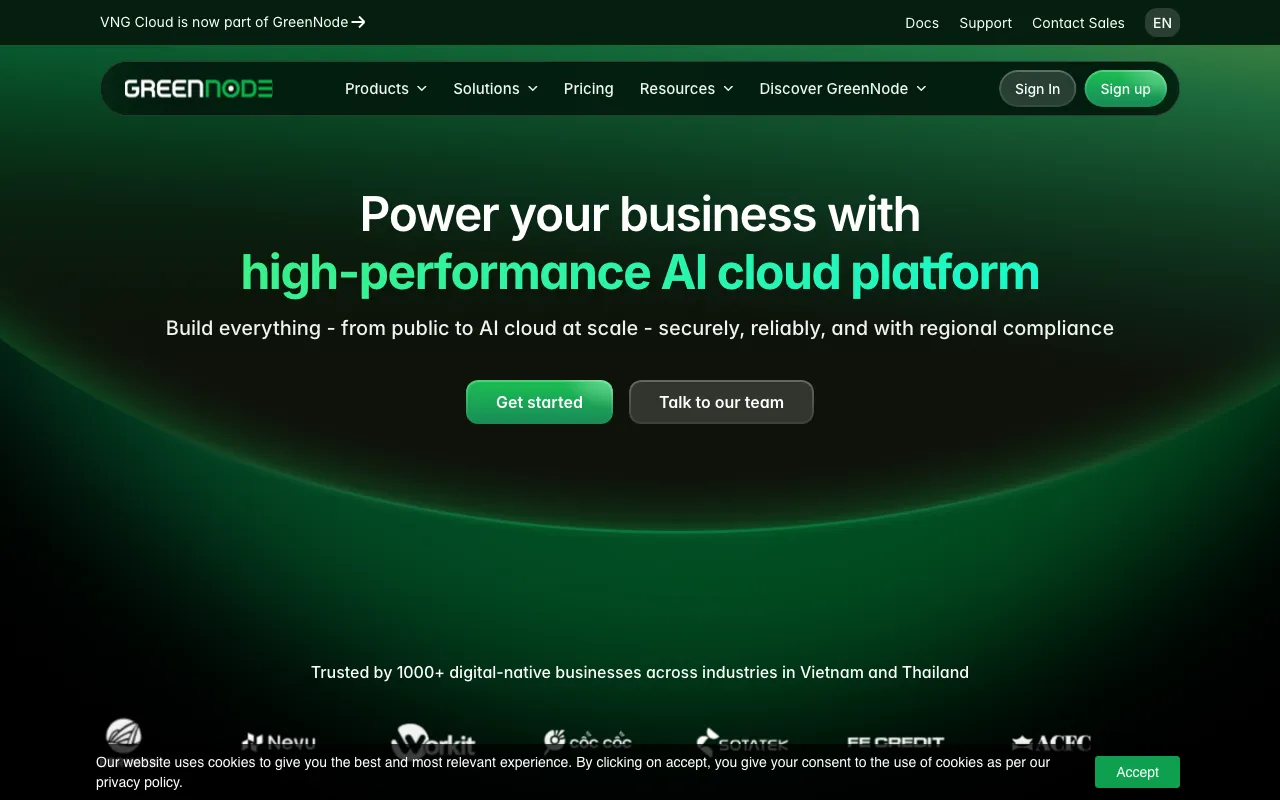 GreenNode — preview screenshot