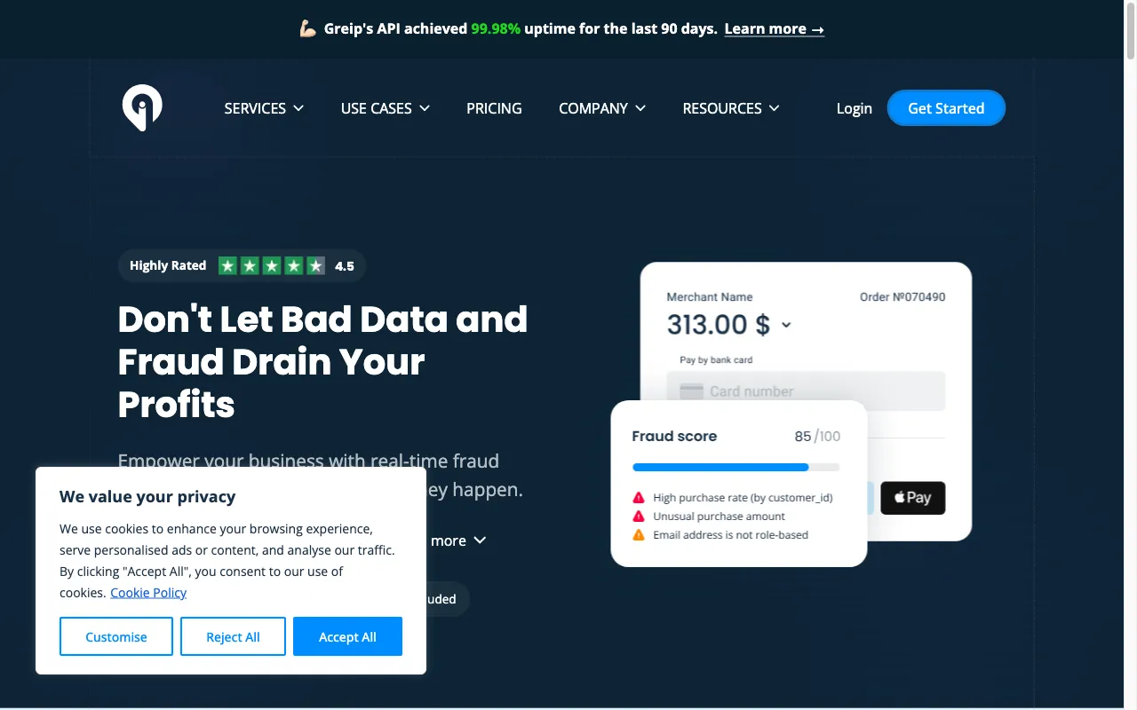 Greip — preview screenshot