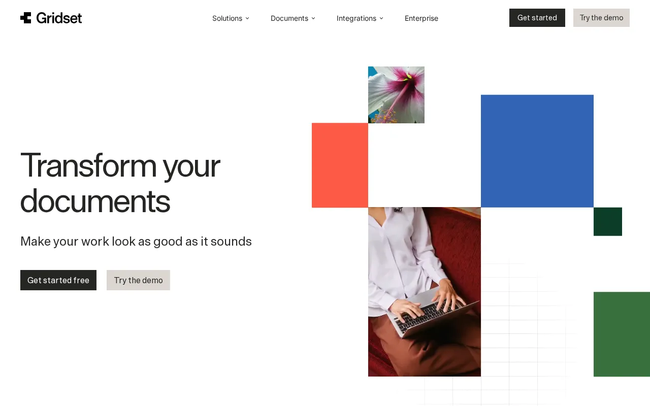 Gridset — preview screenshot