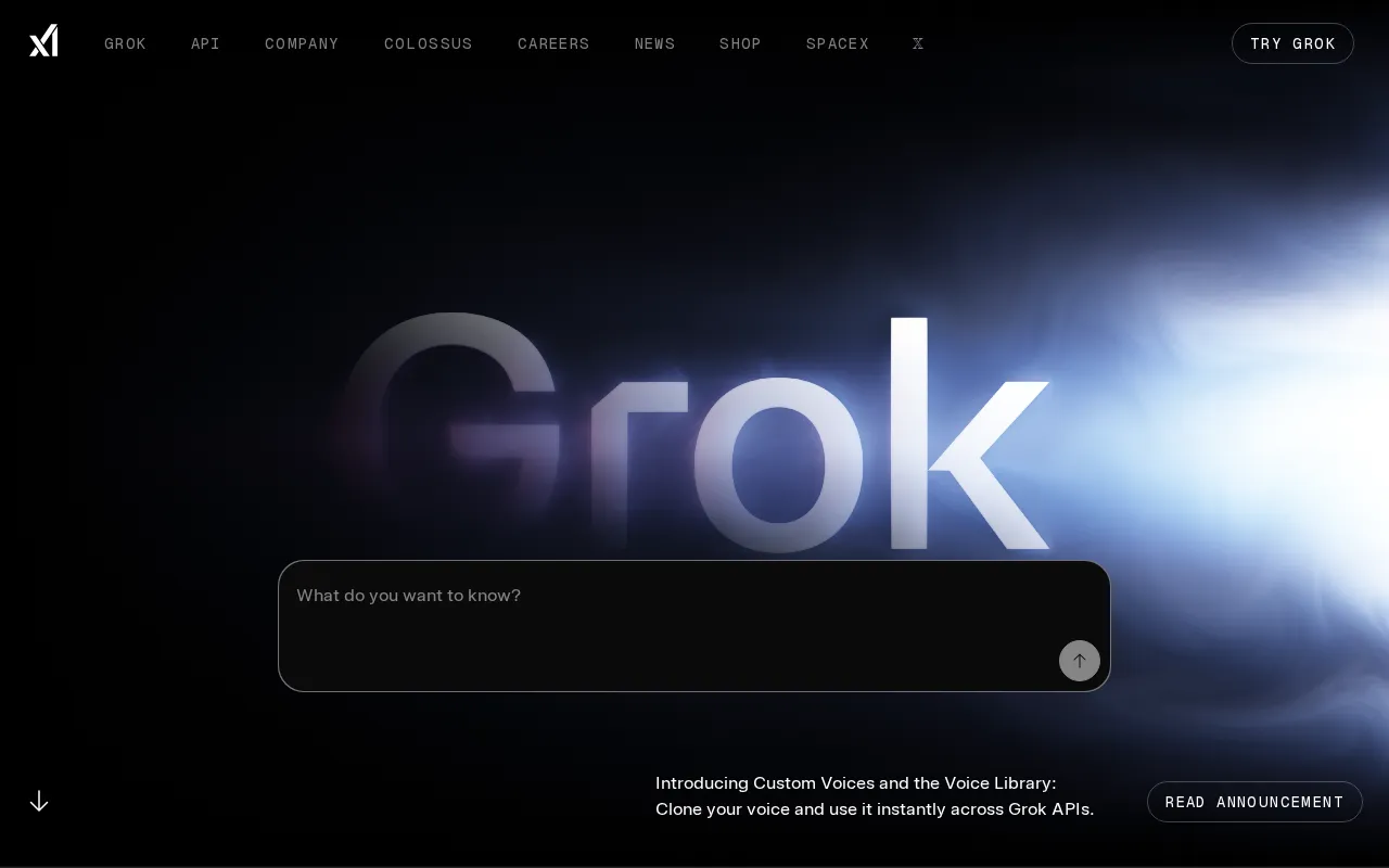 xAI — preview screenshot