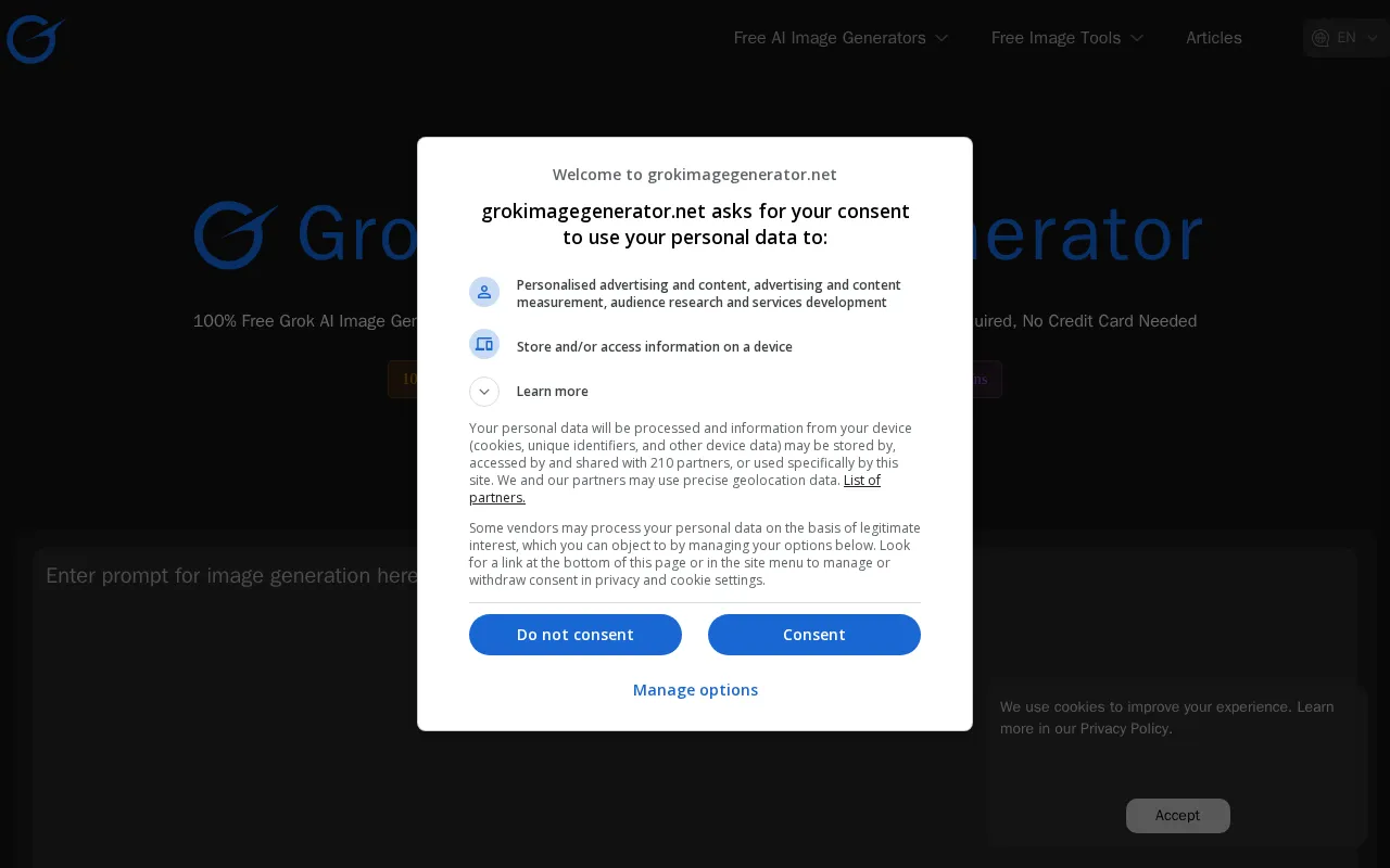 grokimagegenerator.net — preview screenshot