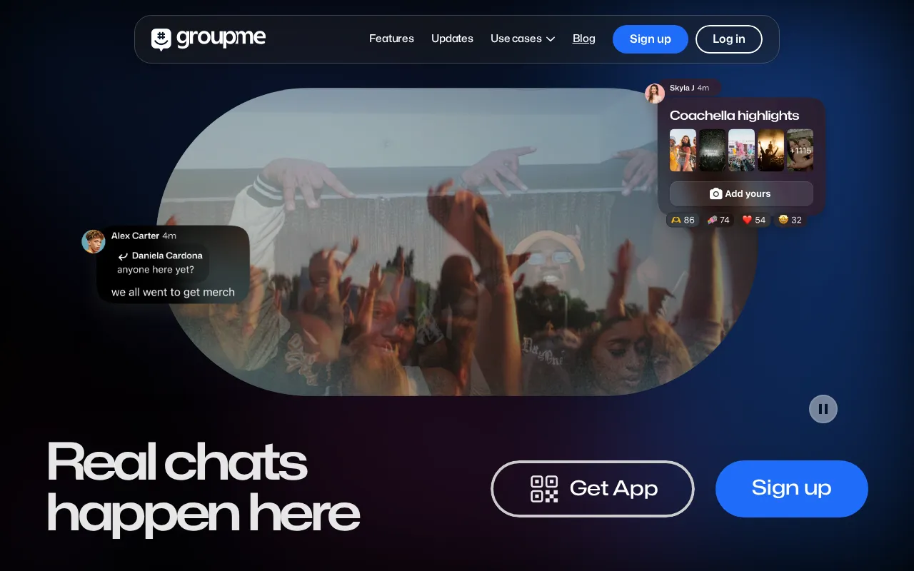 Groupme — preview screenshot